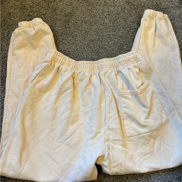 Spider Worldwide Cream Sweatpants - Picture 3 of 4